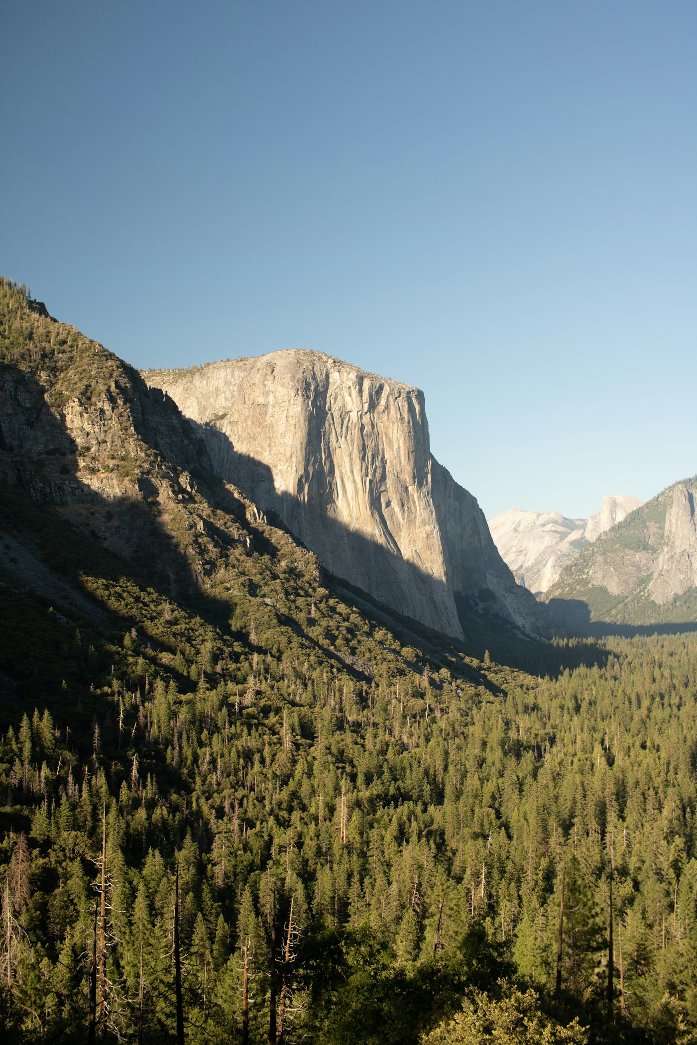 优胜美地 Tunnel View 日落